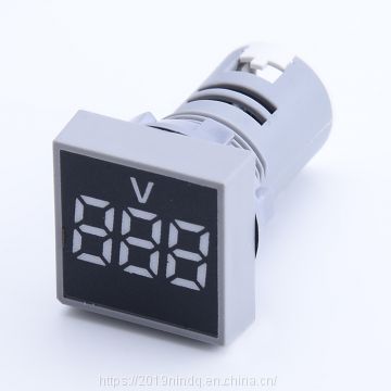 New series mini led indicator voltmeter digital display voltage meter