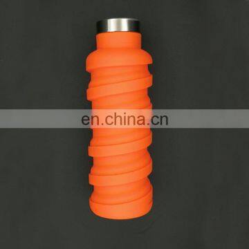 Retractable Portable Folding Cup for Anti-fall and Casual Riding With Environmentally Friendly Silicone Material photo-6