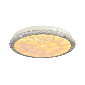 Современный просторный люстра в форме раковины с LED подсветкой для гостиной