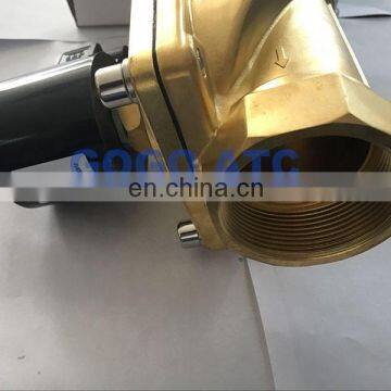 GOGO 2 Way Brass Normally Open Large 2 Inch Water Solenoid Valves for Irrigation Price Cheap 220v ac 50mm Zero Pressure Start photo-5