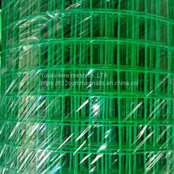 Green Color 1/2 Pvc Coated Welded Wire Mesh photo-5