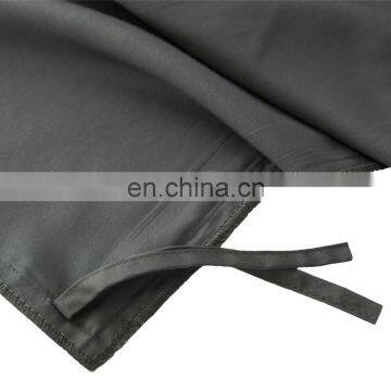 Warm Quality Nordic Indian 100% Bamboo Plain Grey Super King Full Queen Size Double Bedsheet Duvet Cover photo-3