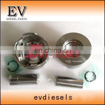 For Hino truck engine N04C N04CT piston and piston ring set