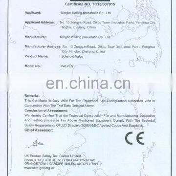 Low Cost Hot Type 2W Series 24V Solenoid Valves for Gas photo-3