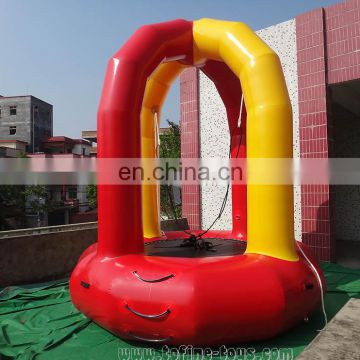 Mini Indoor inflatable bungee trampoline jumping