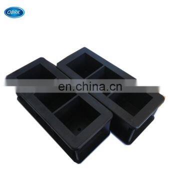 50mm cube Plastic Three Gang Cube Cement Mortar Mould