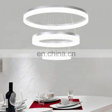 Modern acrylic pendant lighting made in zhongshan for hotel / living room