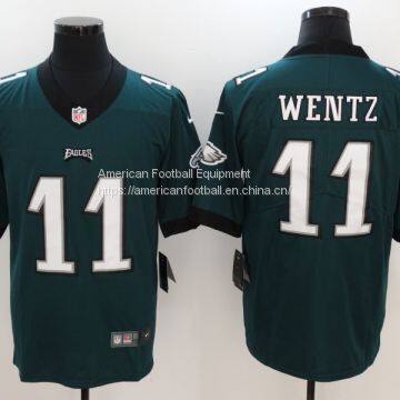 Philadelphia Eagles #11 Wentz Green Jersey