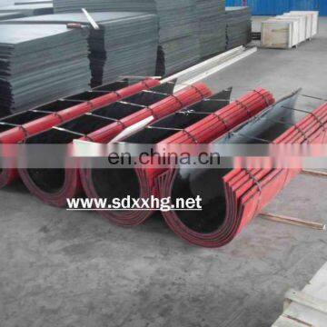 Sludge screw conveyor UHMW-PE liner