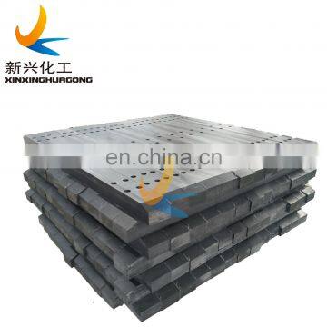 New Era of Construction Machinery Crawler Materials Impact Resistant Black Color UHMWPE TRACK PADS photo-4