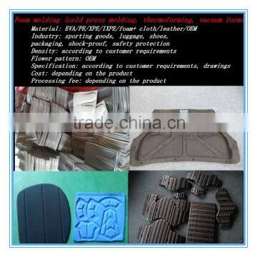 pe/eva/xpe/xlep foam Foam molding EVA plastic molding