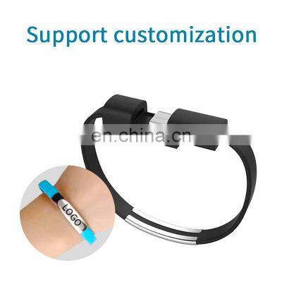 2020 New Product Bracelet Data Cable Wholesale Fast Charger Micro USB Data Cable Mobile Phone Charging Data Line Bracelet Cable photo-4