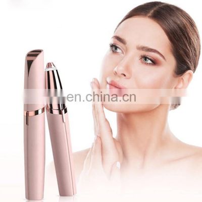 Electric Eyebrow Trimmer Painless Pen Eyebrow Remover Lady Hair Machine Razor Shaver Epilator Private Depilator For Women  Lady