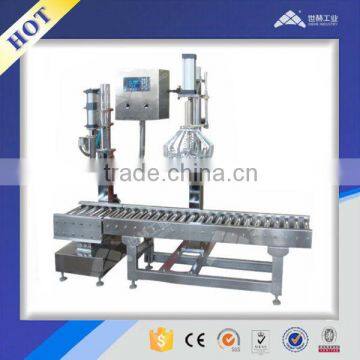 Semi-automatic filling machine