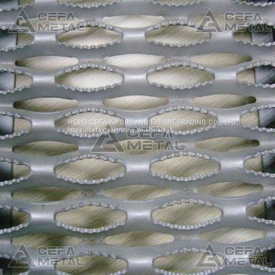 Perforated Steel Grating Diamond-Strut Safety Grating Perforated Steel Grating photo-3