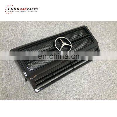 Front Grille for G-class W463 G350 G450 G500 G55 G63 Grille 1999-2017year Abs Material Black Grille For G63 G65 photo-4