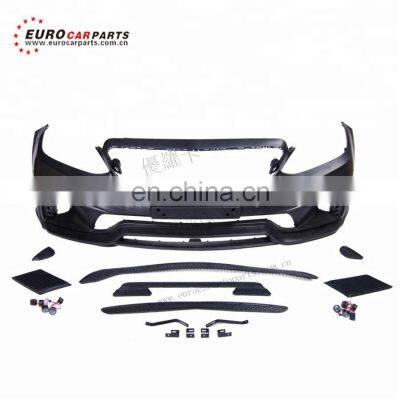W212 W Style Body Kit Fit for W212 E-class E260 E300 E63 PP Material Excellent Fitment photo-2