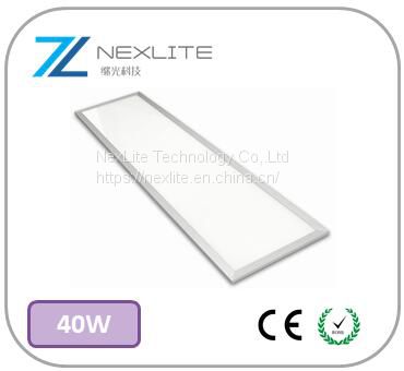 led slim panel light 40W 100lm/w CRI80 lighting control panel