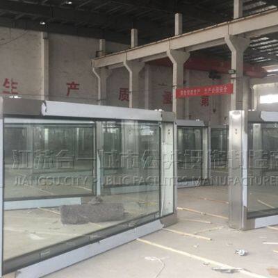 Student Rolling System Bus Shelter Platform Solar Bus Shelter Light Box Manufacturer photo-5