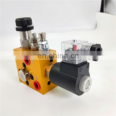 HDX EF-02/AC220V/110V/DC24V/12V Lifting platform valve special solenoid valve for elevator hydraulic reversing valve