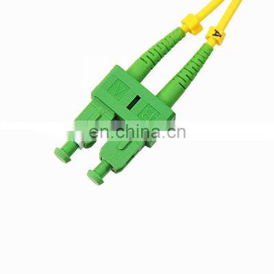 35M Duplex  Single mode SM  50/125um  LSZH Jacket  Cable 3.0mm SC UPC/APC patch cord 900um 3 mtrs fiber optic jumper