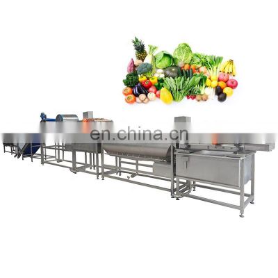 LONIKIA LONKIA 1000kg/hr Industrial Automatic Vegetables Processing Machinery Line for Making Frozen and Fresh Vegetables