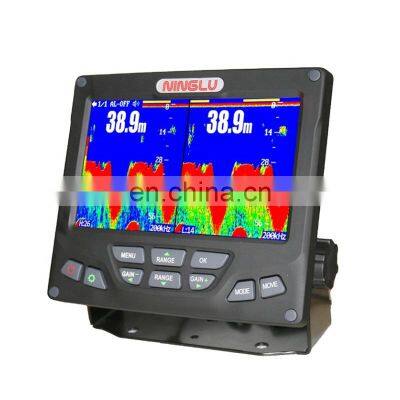 Marine electronics maritime navigation communication radio NINGLU FS117 7inch ship boat 400W 50/200KHZ fish finder detector