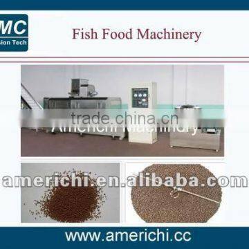 Fish feed processing machine