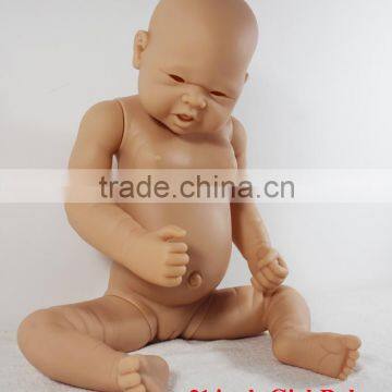 21inch reborn baby girl full silicone reborn baby doll