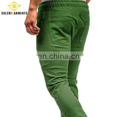 Hot Sale Casual Fitness Sportswear Skinny Sweatpants Trousers Gyms Jogger Track Pants Men Joggers photo-5