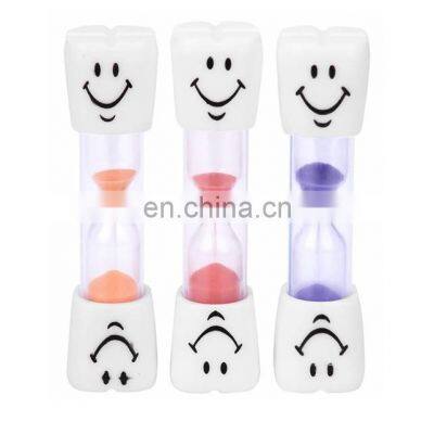 Fashionable Plastic Tooth Hourglass Sand Timer