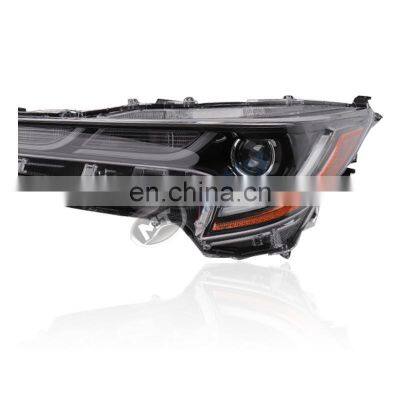 MAICTOP Car Body Parts Front LED Headlights For Corolla USA 2019 2020 SE Head Light photo-3