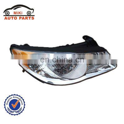 Elantra 2007-2009 head lamp headlight with yellow auto parts 92101/92102-2H000