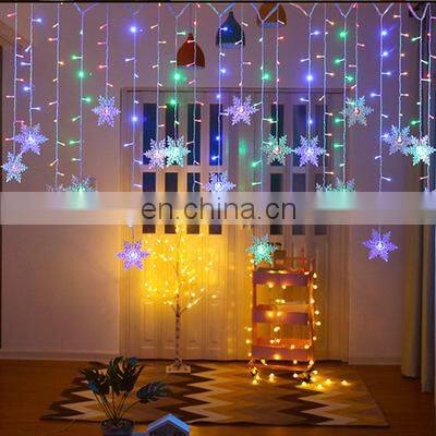 Window String Wedding Party String Light Holiday Indoor Decorations 3.5M LED Curtain Lights