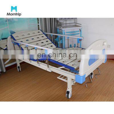 ICU Medical Patient Room Furniture 2 Cranks Hand-operated High Quality 2 Functions Hospital Beds on Sales photo-2