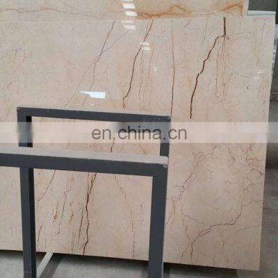 New Model Polished High Quality 2cm Thick Sofita Beige Marble Slab Top Quality Factory Price Made in Turkey CEM-SLB-50 photo-2