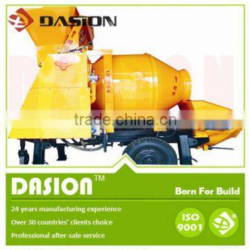 mini diesel concrete mixer pump