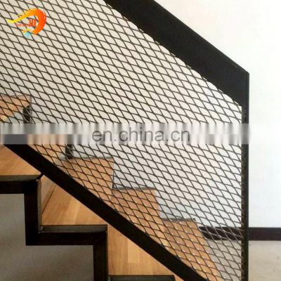 Outdoors stairs stainless steel expanded metal mesh