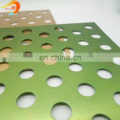 Colorful Decorative Aluminum PVDF Perforated Metal Sheet Producer photo-5