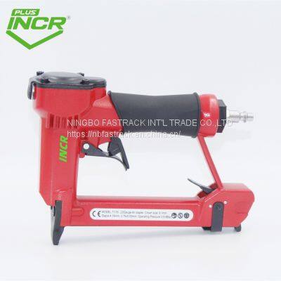 Hot Sale Durable 22 Gauge Fine Crown Air Pneumatic nb-fastrack Staple Gun Fastrack Air Stapler 7116