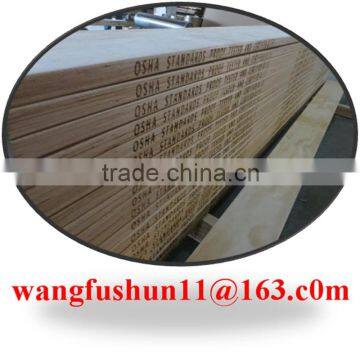 Pine LVL Scaffolding board, pine lumber/OSHA pine lvl scaffold walk boards/Pine lvl scaffold planks 3900*225*38mm