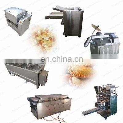 Samosa Food Machinery Dumpling Momo Frying Machine Empanada Making Machine