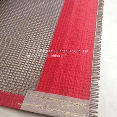 Heat Resistant PTFE Coated Fiberglass Open Mesh Conveyor Belt photo-3