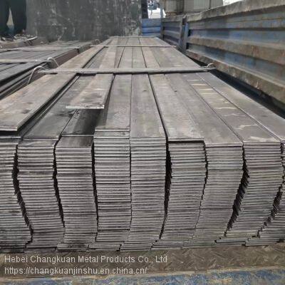 Hot dip galvanized power engineering Q235 flat iron customized lightning rod tower galvanized flat steel 60 * 6 pre embedded flat steel