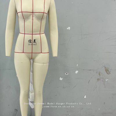 Junmei Female bust body form mannequin professional dress forms for underwear fitting sewing tailoring