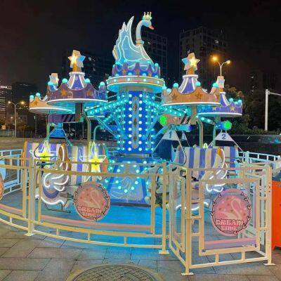 Factory Price Park Outdoor Indoor Equipment Rotary Amusement Rides Self-control Plane Aircraft for Children photo-4