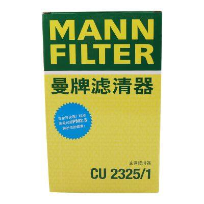 Original Genuine MANN Cabin Filter Car Engine Filter CU2325 4FD 819 439 A For Audi