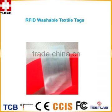 860-960MHZ Washable RFID Textile Clothes tag