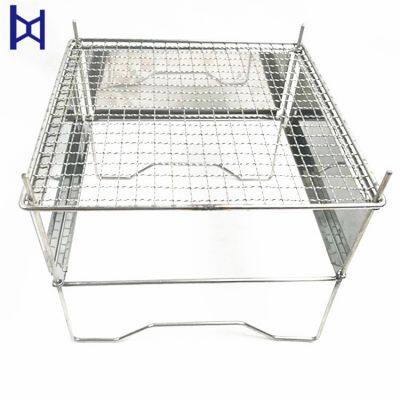 Metal Stainless Steel Wire Mesh Storage Basket For Home Goods photo-4