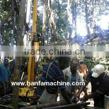 Split type HFDX-2 full hydraulic core drilling rig for HQ,NQ,BQ wire-line core drilling